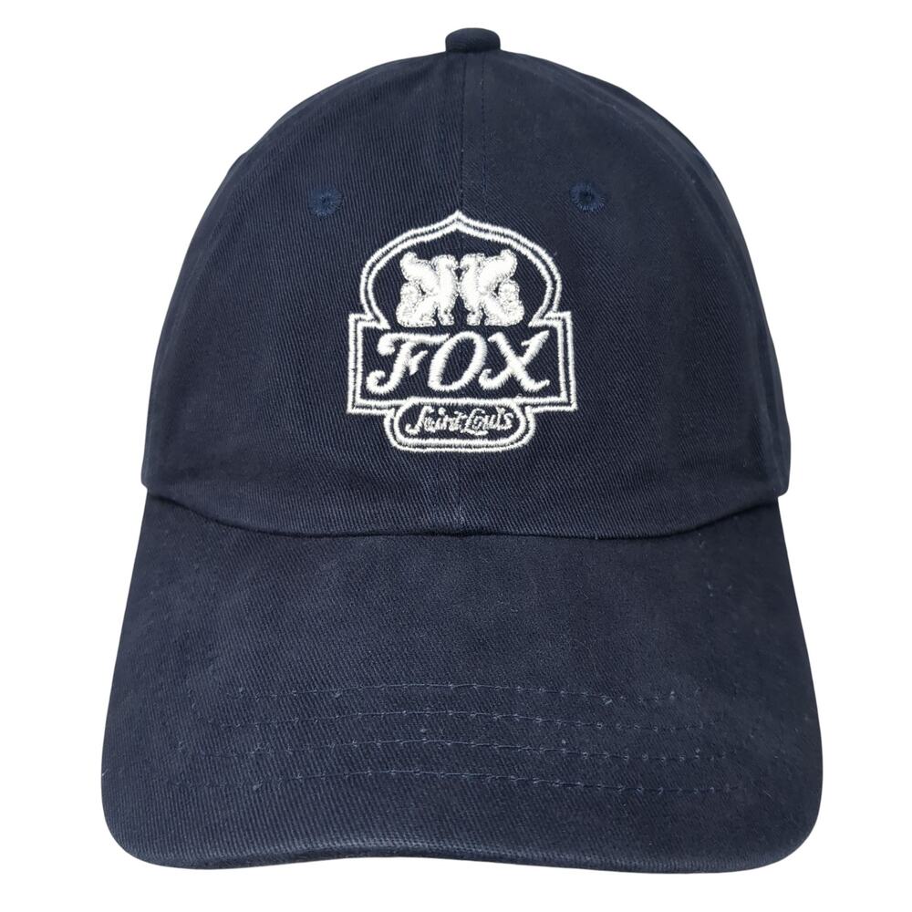 Fox Saint Louis Strapback Hat Blue One Size Embroidered Paramount